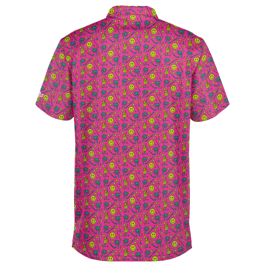 Smiley in Pink Polo