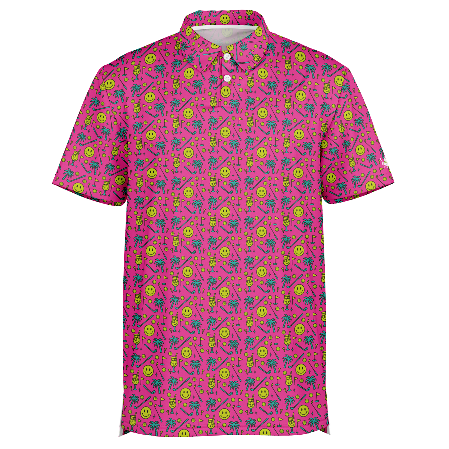 Smiley in Pink Polo